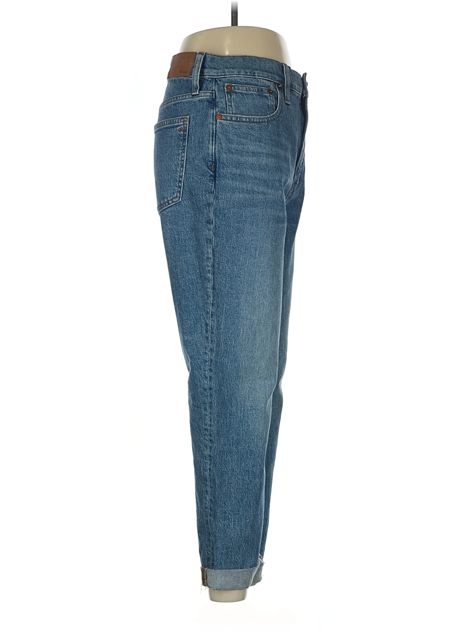 High-Rise Boyjeans Jeans in Medium Wash - Image 3
