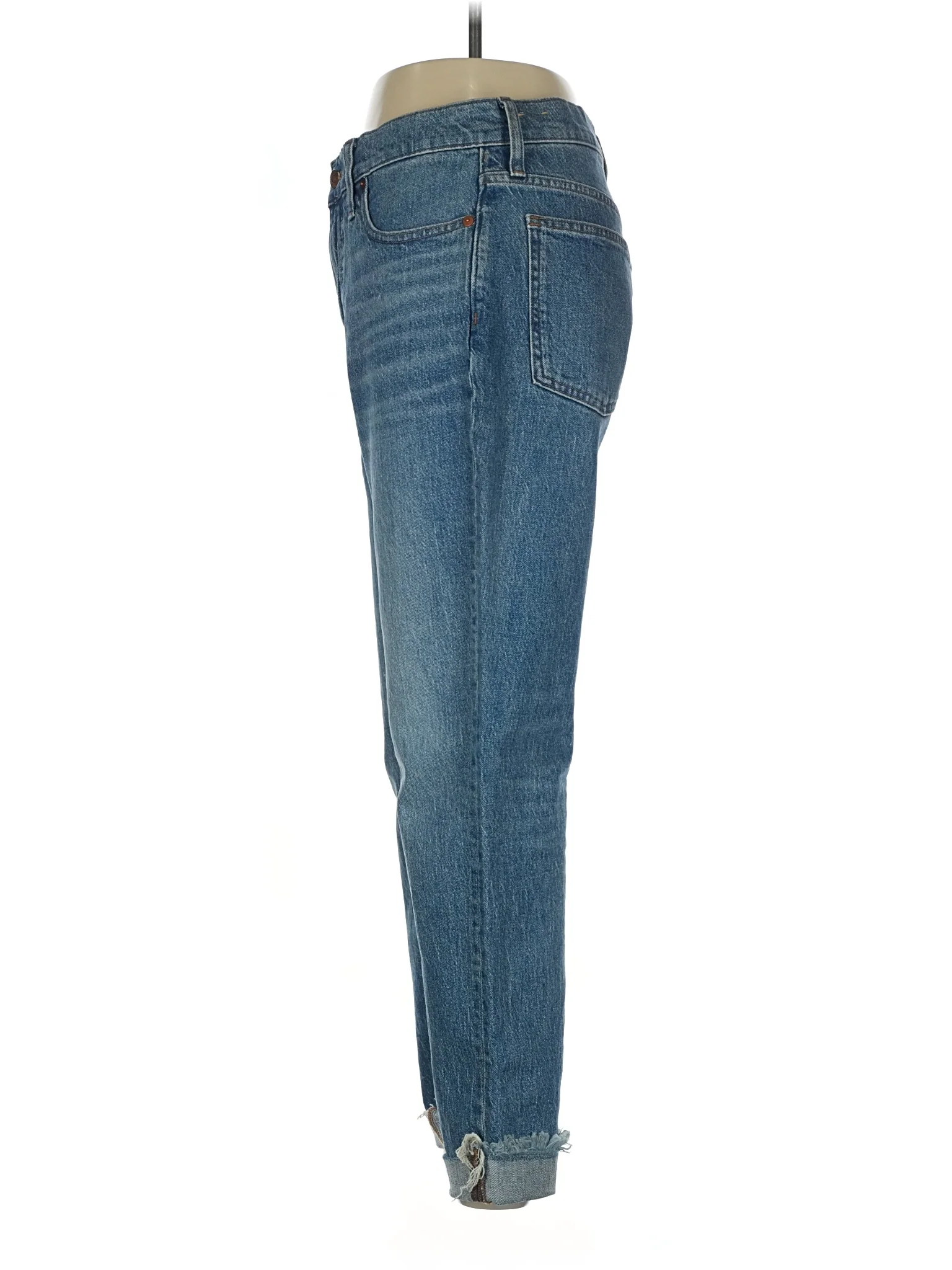 High-Rise Boyjeans Jeans in Medium Wash - Image 4