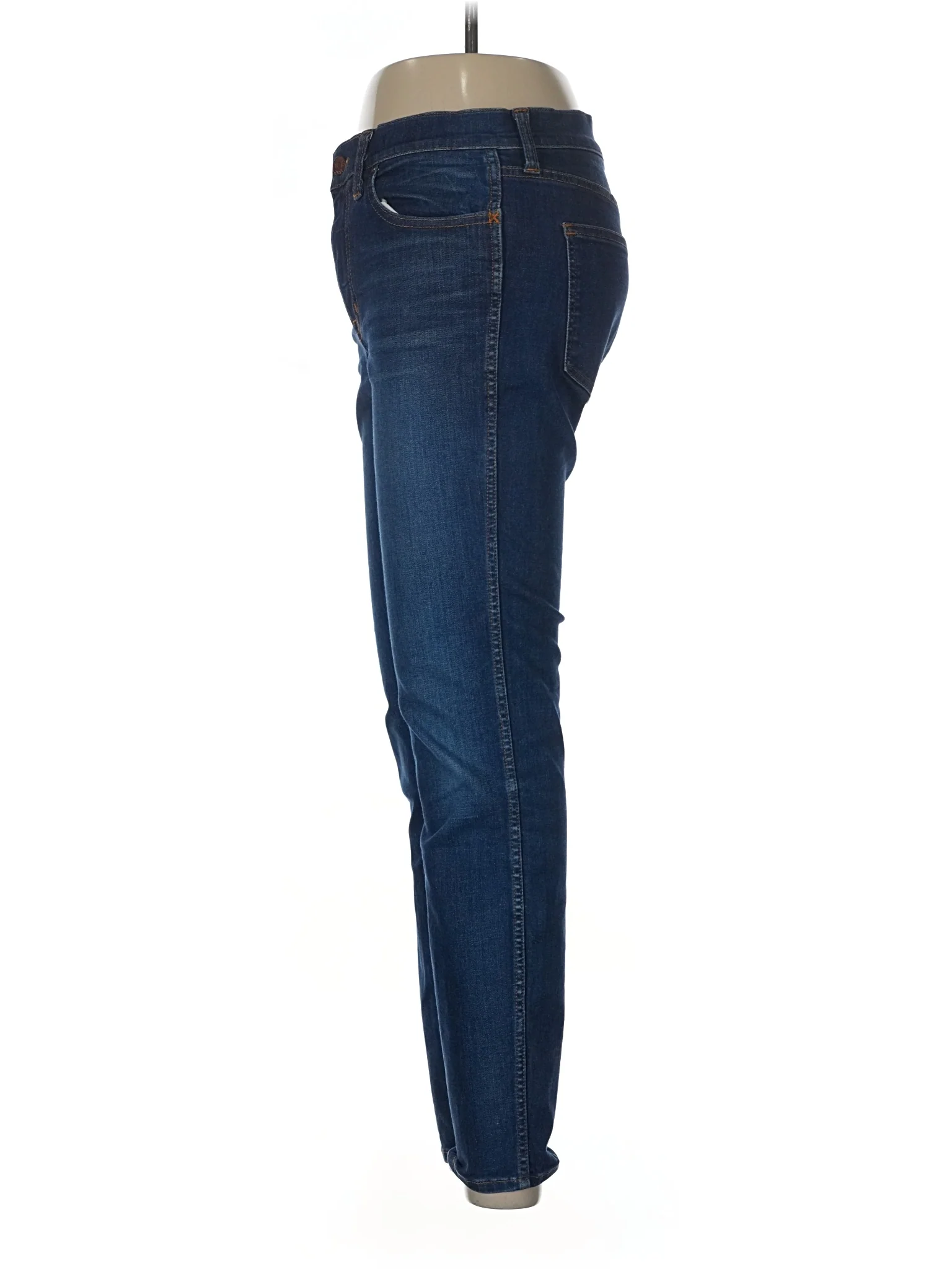 High-Rise Skinny Jeans in Dark Wash - Image 4