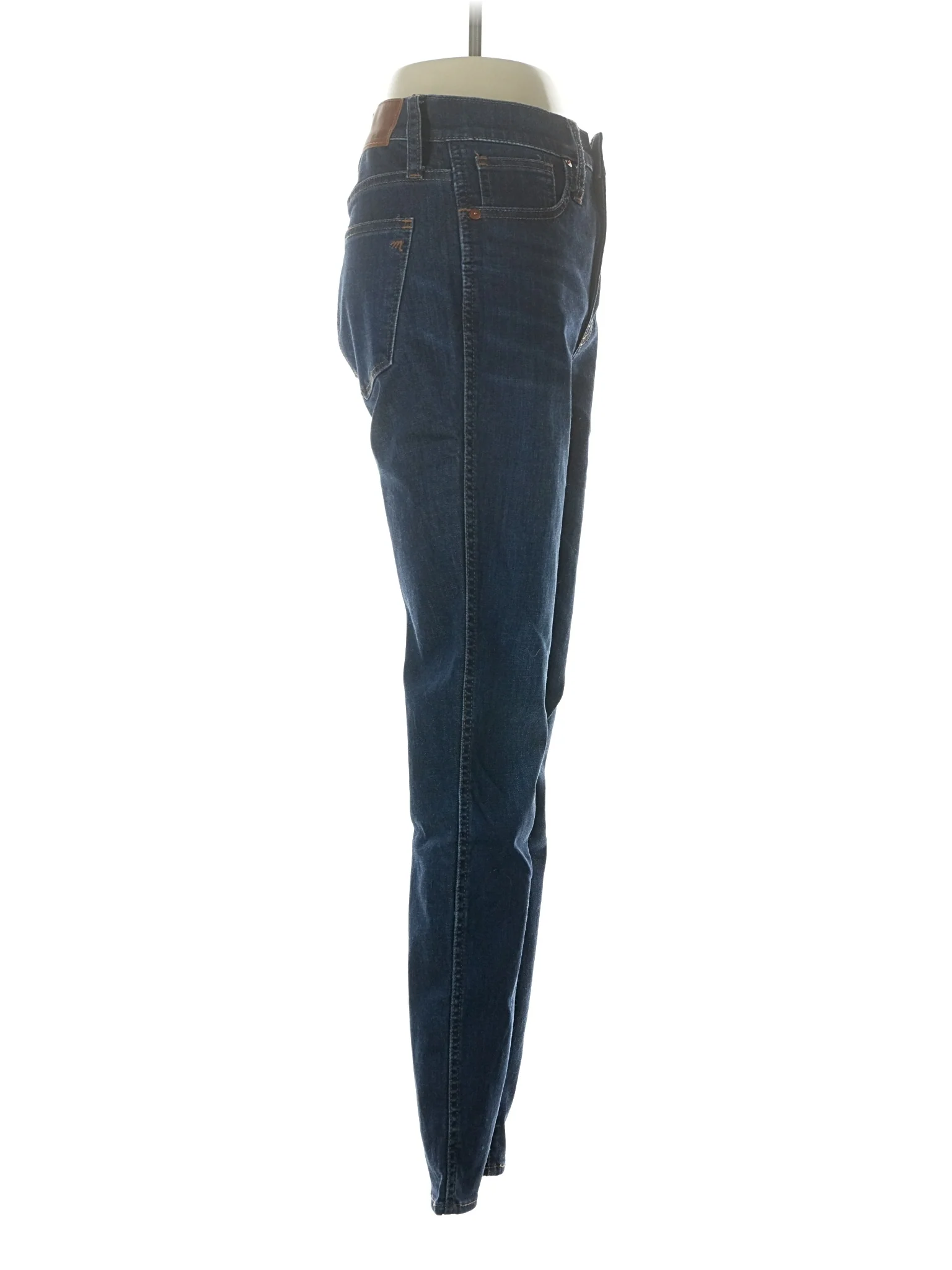 High-Rise Straight-leg Jeans in Dark Wash - Image 3