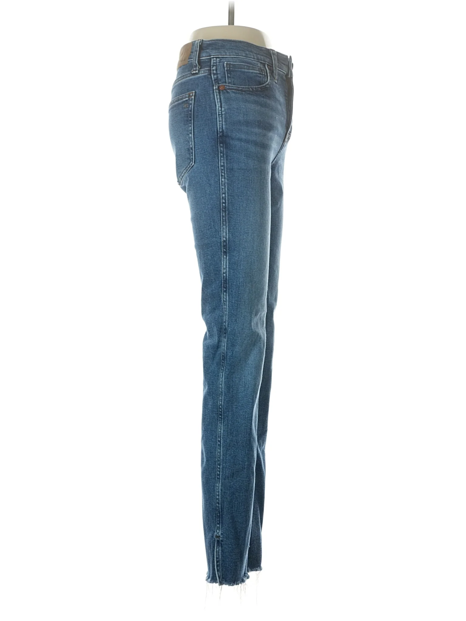 High-Rise Straight-leg Jeans in Medium Wash - Image 3