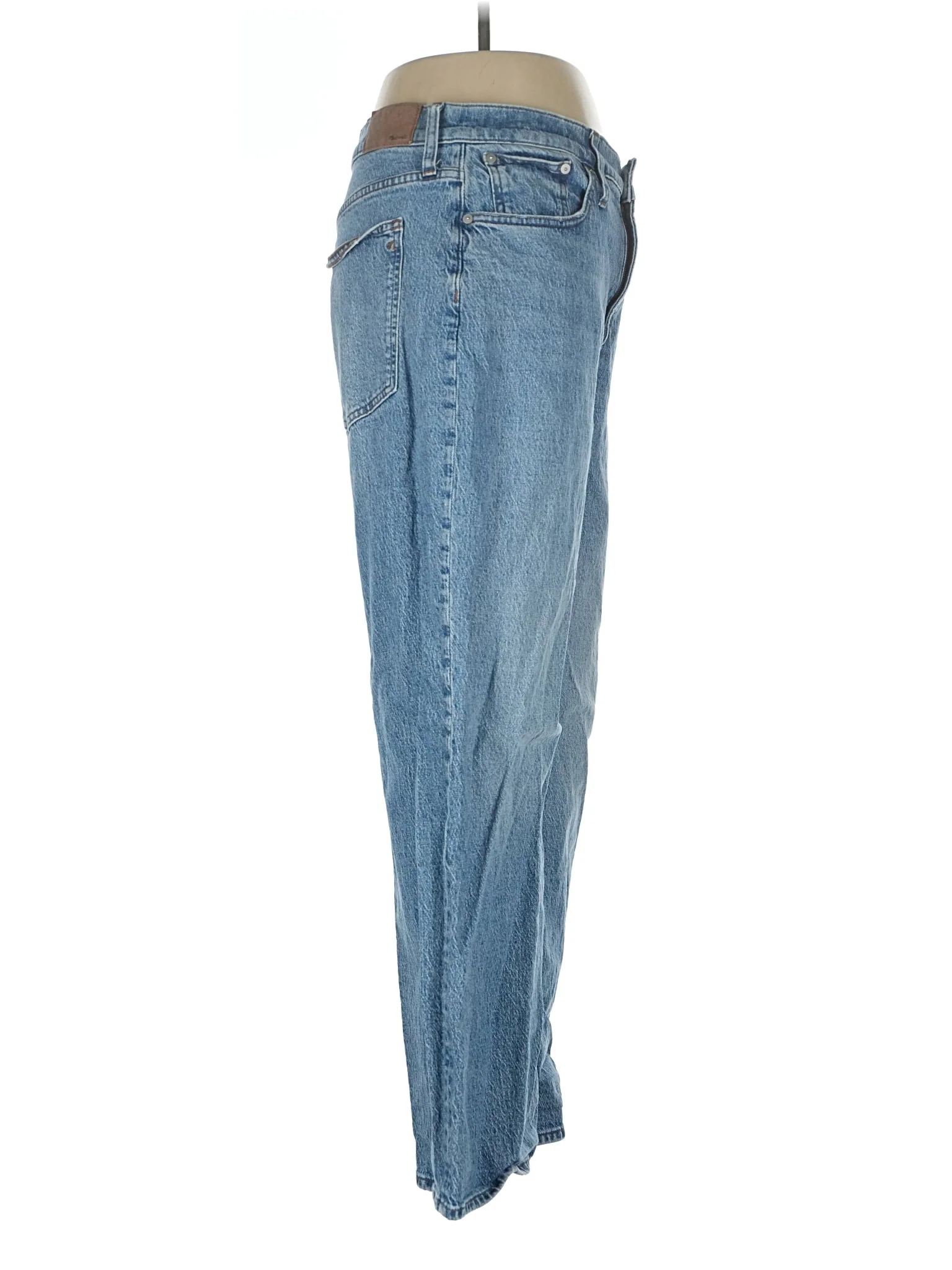 High-Rise Wide-leg Jeans in Light Wash - Image 3