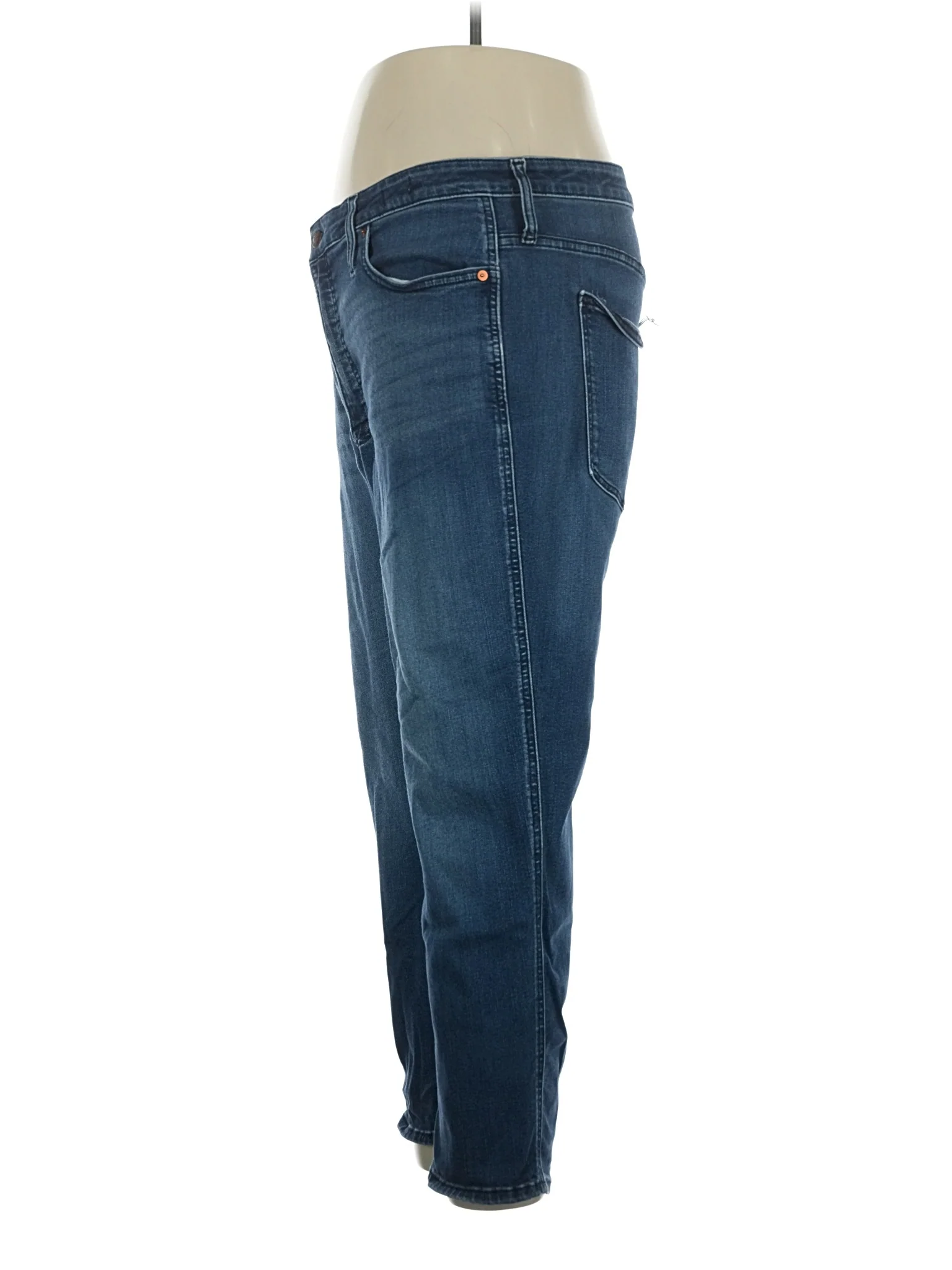 Mid-Rise Skinny Jeans in Medium Wash - Image 4