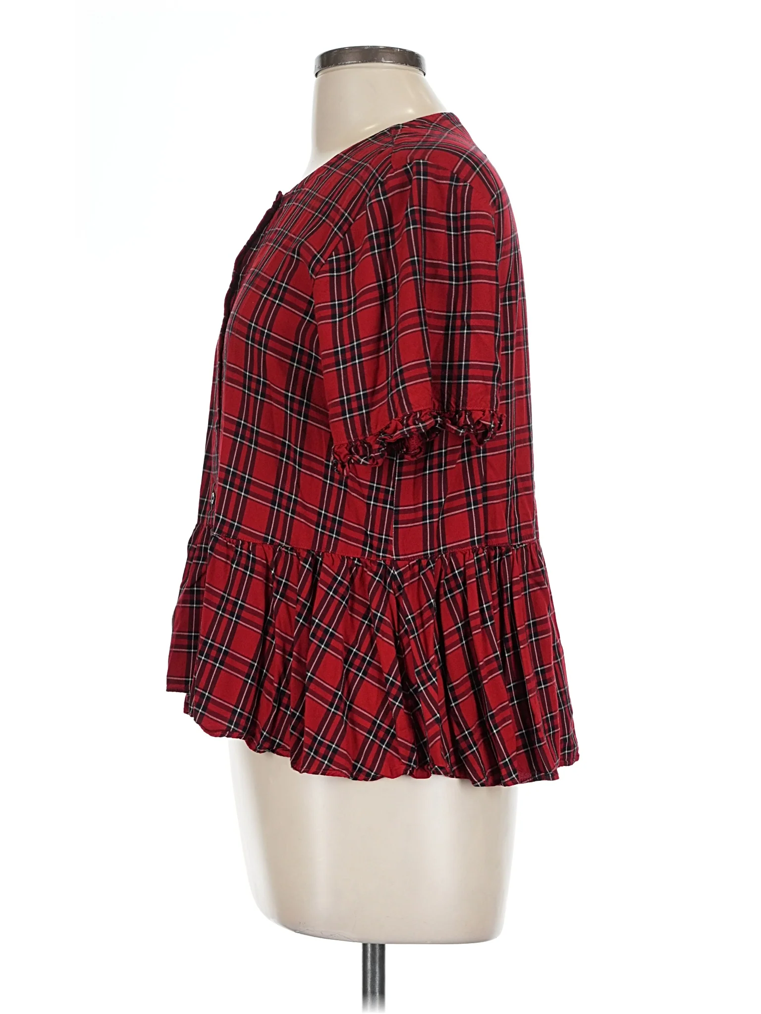 Short Sleeve Blouse - Image 4